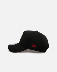 New Era Philadelphia Phillies 'Easy Black And Scarlet' 9FORTY A-Frame Snapback Black/Scarlet