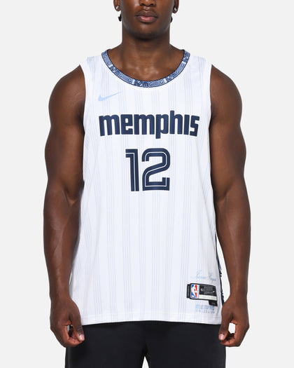 Nike Ja Morant Memphis Grizzlies #12 City Edition Dri-FIT NBA Swingman Jersey White