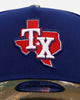 New Era Texas Rangers 'Realtree Visor' 9FORTY A-Frame Snapback Official Team Color