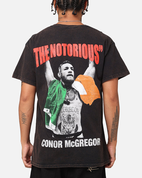 UFC By 73Studio Conor McGregor Vintage T-Shirt Black Wash