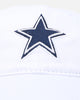 Pro Standard Dallas Cowboys Fast Lane Logo Dad Hat Strapback White
