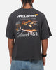 Mitchell & Ness McLaren Apex Crop T-Shirt Slate