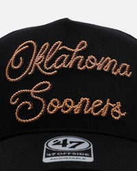47 Brand Oklahoma Sooners 'Round Em Up' '47 Offside Snapback Black