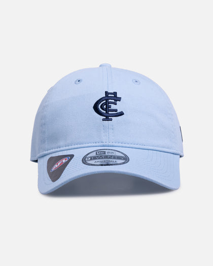New Era Carlton Blues 'AFL 2026 Pastel Pop' 9TWENTY Strapback Pastel Blue