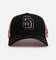 New Era San Diego Padres 'Thoughtful' 9FORTY A-Frame Trucker Snapback Black/Pink