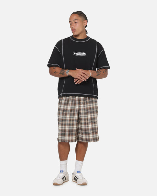 X-Large Oval Gorilla Fit T-Shirt Black