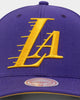 Mitchell & Ness Los Angeles Lakers 'Wool Blend' Snapback Purple