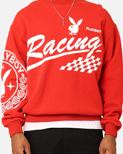 Playboy By Culture Kings Speedy Crewneck Red