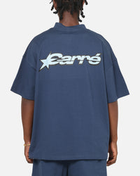 Carre International Star T-Shirt Navy