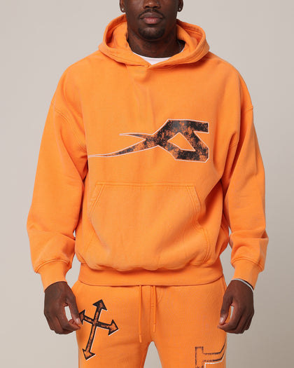 Saint Morta SSIX Vintage Hoodie Orange