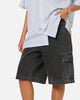 X-Large Baggy Cargo Denim 91 Shorts Washed Black