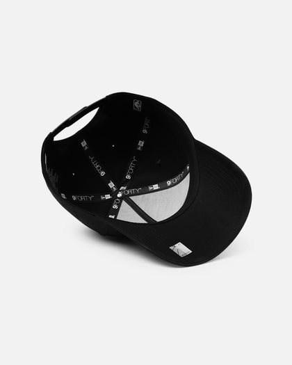 New Era Chicago Bulls 'NBA Black On Black' 9FORTY A-Frame Snapback Black