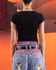Ed Hardy Women's Swallow Baby T-Shirt Black