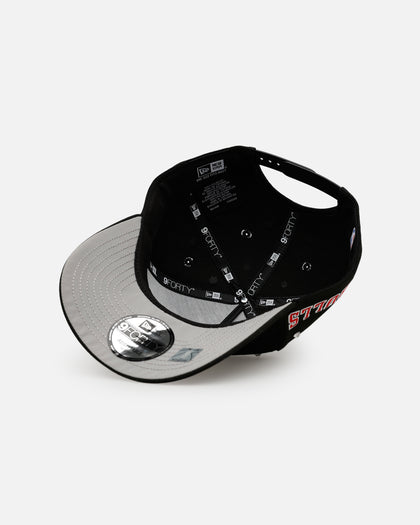 New Era Chicago Bulls 'Embellishment' 9FORTY A-Frame Snapback Official Team Colors