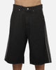 Adidas Firebird Denim Shorts True Black