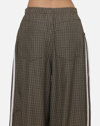 Adidas Women's Checks Trousers Olive