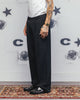 Carre Atlas Wide Leg Pants Black Pinstripe