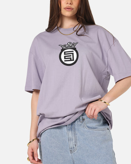 S Double Crown Dot T-Shirt Dusty Purple