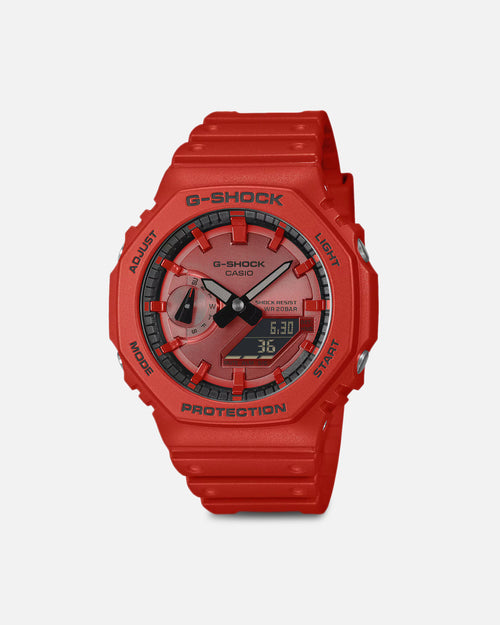 G Shock GA2100RRB-4A Watch Red/Red
