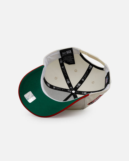 New Era Las Vegas Raiders 'Strawberry' 9FORTY A-Frame Snapback Chrome/Red
