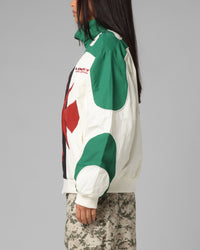 Loiter Club Classic Track Jacket White/Green