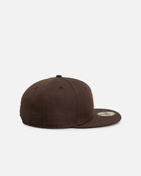 New Era Pittsburgh Pirates 'Walnut' 59FIFTY Fitted Dark Brown