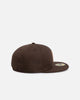New Era Pittsburgh Pirates 'Walnut' 59FIFTY Fitted Dark Brown