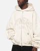 Represent Oweners Zip Through Hoodie Chalk