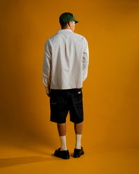 Carré x Disney Mickey & Friends Long Sleeve Oxford Shirt Ecru/Dark Khaki