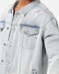 Saint Morta Denim Trucker Jacket Light Blue Denim