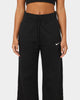 Nike Women's Sportswear Phoenix Fleece High Waisted Wide Leg Sweat Pants Black/Sail