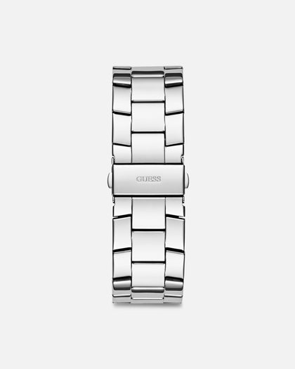 Guess Mainline Majesty Crystal Watch Silver