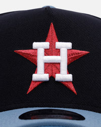 New Era Houston Astros 'Crossover' 9FORTY A-Frame Snapback Navy
