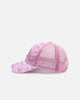 Von Dutch Distressed Trucker Snapback Pink Camo