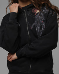 Loiter Spectre Zip Hoodie Black