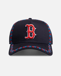 New Era Boston Red Sox 'Floral Rose Chain' 9FORTY A-Frame Snapback Official Team Colour