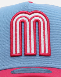 New Era Mexico National Baseball Team 'Sky Blue' 9FORTY Snapback Sky Blue