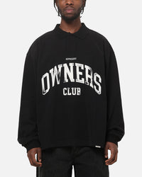 Represent Owners Rugby Top Jet Black
