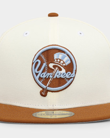 New Era New York Yankees 'Toasted Peanut' 59FIFTY Fitted White