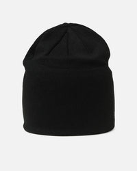 Saint Morta Monogram Fold Beanie Black
