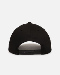 New Era Chicago Bulls 'Oversized Gothic Script Crown' 9FORTY A-Frame Snapback Black/White