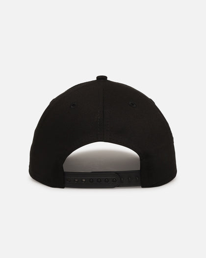 New Era Chicago Bulls 'Oversized Gothic Script Crown' 9FORTY A-Frame Snapback Black/White