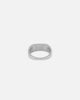 Saint Morta Adrian Bar Signet Ring White Gold