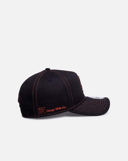 New Era Chicago White Sox 'Spider Web' 9FORTY A-Frame Snapback Black/Orange