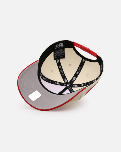 New Era Detroit Red Wings 'Team Color Visor' 9FORTY A-Frame Snapback Chrome/Official Team Color