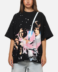 73Studio Star Wars '77 A New Hope All Print T-Shirt Black