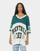 BEENTRILL Numerals Football Jersey Cream/Green