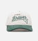 New Era Atlanta Braves 'Heritage Golf' Pre-Curved Golfer Snapback Chrome White