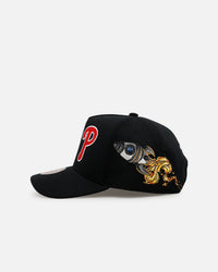 Mitchell & Ness Philadelphia Phillies 'Rocketman' Pro Pinch Snapback Black