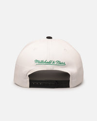 Mitchell & Ness Boston Celtics 'Draft Day' Pro Pinch Snapback White/Black